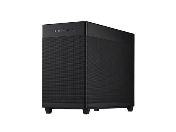 Asus Prime AP201 MicroATX Tempered Glass Small Tower Case - Black