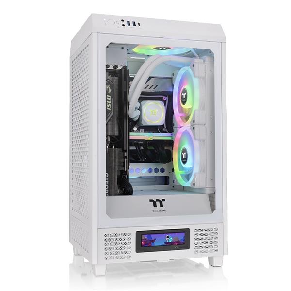 Thermaltake The Tower 200 Snow mini-ITX Computer Case(Open Box)