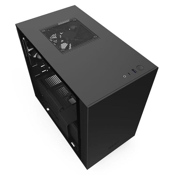 NZXT H210i Mini-ITX Case - Matte Black/Black(Open Box)