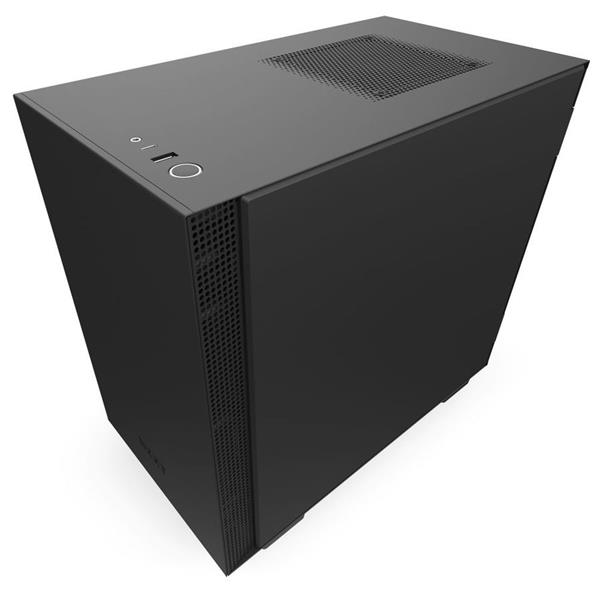 NZXT H210i Mini-ITX Case - Matte Black/Black(Open Box)