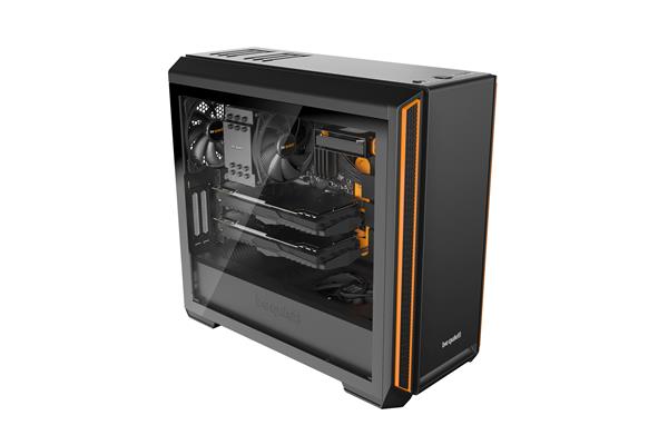 be quiet! SILENT BASE 601 Orange with Window(Open Box)