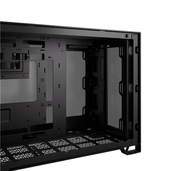 CORSAIR 2500D Airflow Micro ATX Dual Chamber PC Case