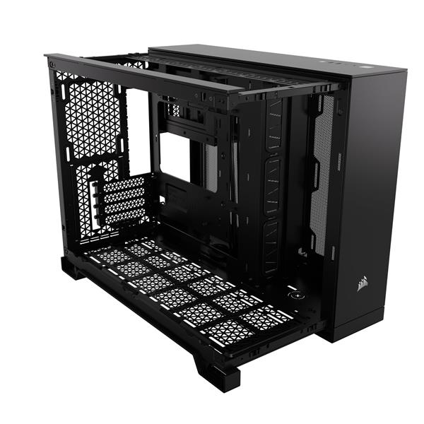 CORSAIR 2500D Airflow Micro ATX Dual Chamber PC Case