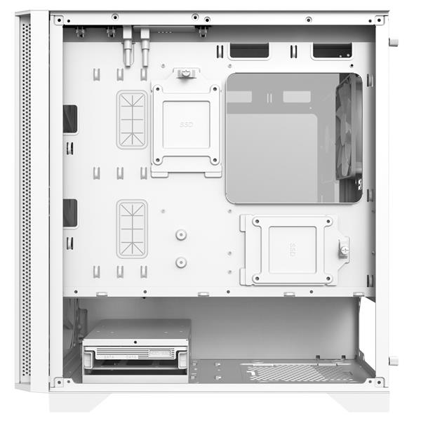 Montech AIR 100 LITE mATX Case, White