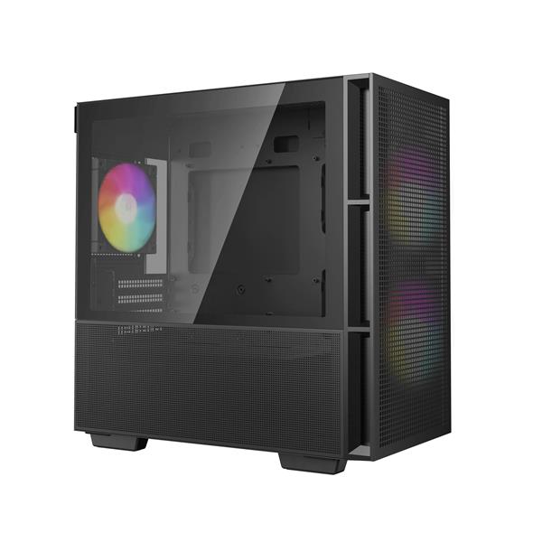 DeepCool CH360 mATX Airflow Case, Black