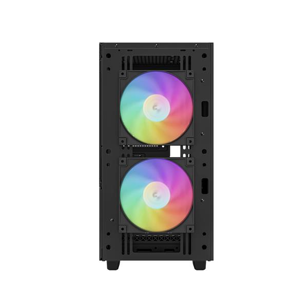 DeepCool CH360 mATX Airflow Case, Black(Open Box)