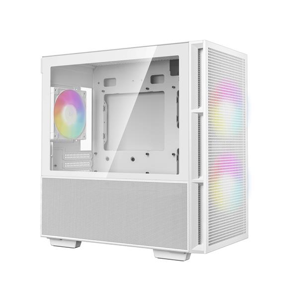 DeepCool CH360 mATX Airflow Case, White(Open Box)