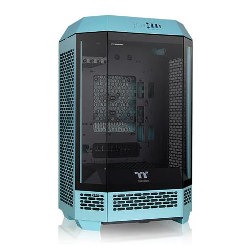 Thermaltake The Tower 300  Computer Case, Turquoise