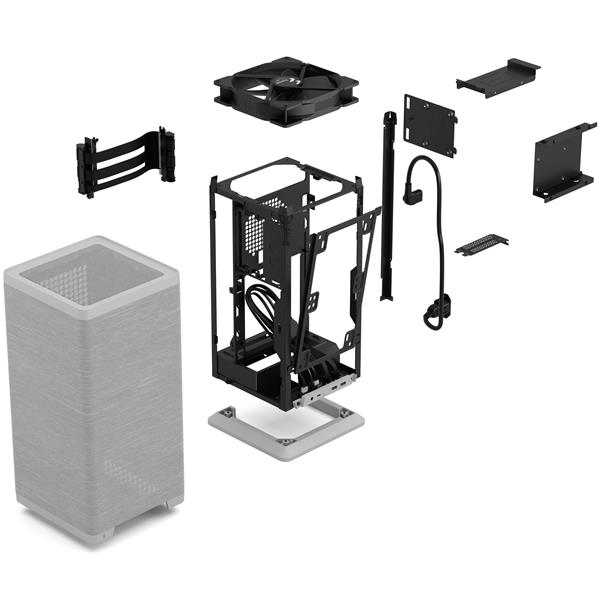 FRACTAL DESIGN Mood Mini-ITX Small Form Factor(Open Box)