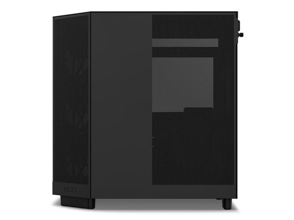 NZXT H6 FLOW Compact Dual-Chamber Mid-Tower Airflow Case, Black