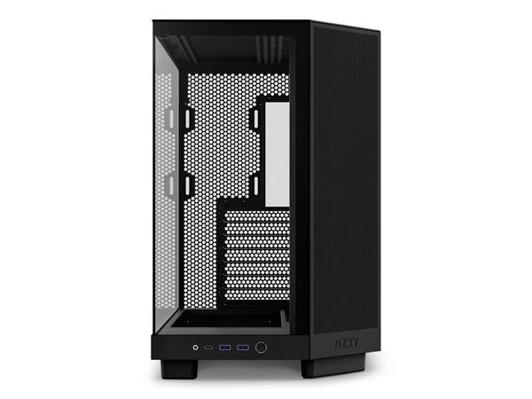 NZXT H6 FLOW Compact Dual-Chamber Mid-Tower Airflow Case, Black