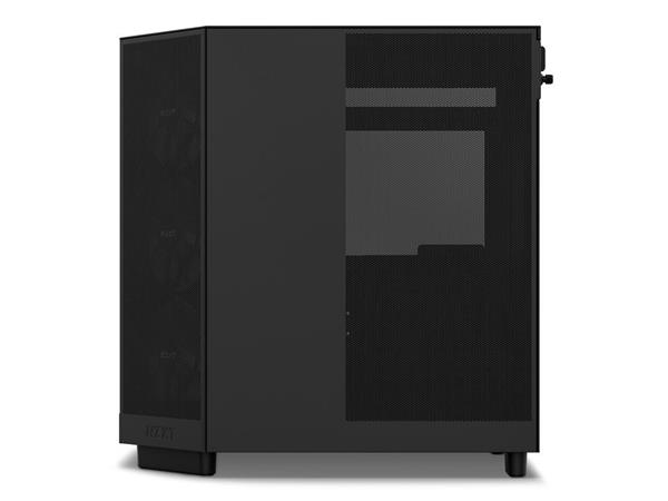 NZXT H6 FLOW RGB Compact Dual-Chamber Mid-Tower Airflow Case, Black