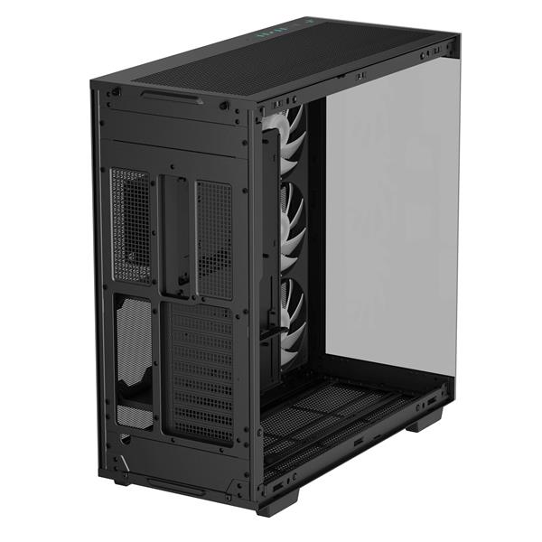 DeepCool CH780 ATX Panoramic Case, Black(Open Box)