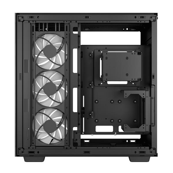 DeepCool CH780 ATX Panoramic Case, Black(Open Box)