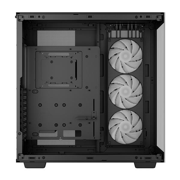 DeepCool CH780 ATX Panoramic Case, Black(Open Box)