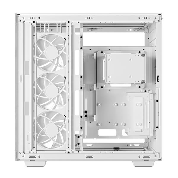 DeepCool CH780 ATX Panoramic Case, White