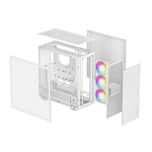 DeepCool MORPHEUS ATX Airflow Case, White