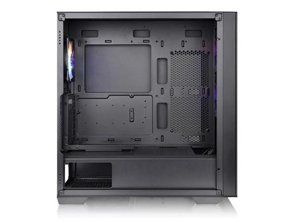 THERMALTAKE Divider 370 TG ARGB Computer Case, Black