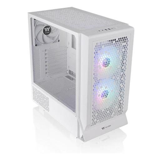 Thermaltake Ceres 330 TG ARGB Mid Tower Computer Case, Snow(Open Box)