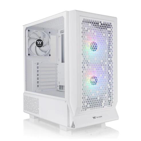 Thermaltake Ceres 330 TG ARGB Mid Tower Computer Case, Snow