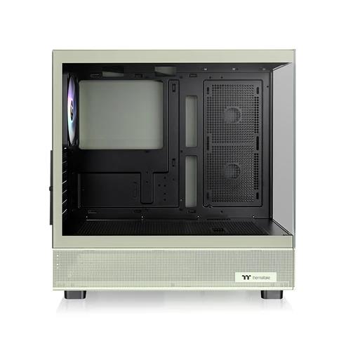 THERMALTAKE View 270 TG ARGB with 3 x 120mm ARGB Lite Fan Mid-Tower Case, Matcha Green