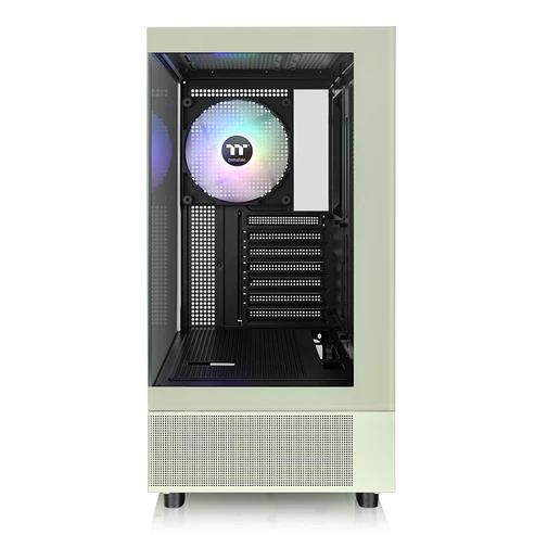 Thermaltake View 270 TG ARGB with 3 x 120mm ARGB Lite Fan Computer Case, Matcha Green