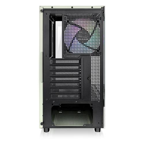 THERMALTAKE View 270 TG ARGB with 3 x 120mm ARGB Lite Fan Mid-Tower Case, Matcha Green