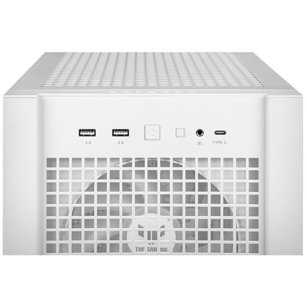 Asus TUF Gaming GT302 ARGB ATX Mid-Tower Case, White(Open Box)