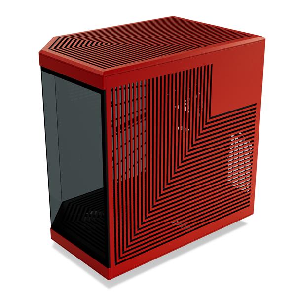 HYTE Y70 Case, Red/Black