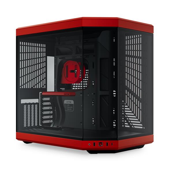 HYTE Y70 Case, Red/Black