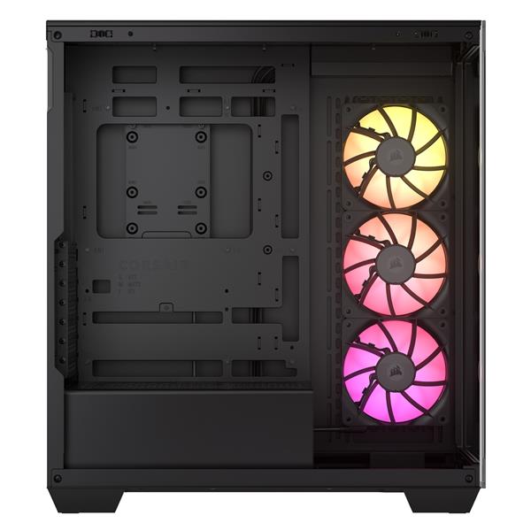 CORSAIR iCUE LINK 3500X RGB Mid-Tower PC Case, Black