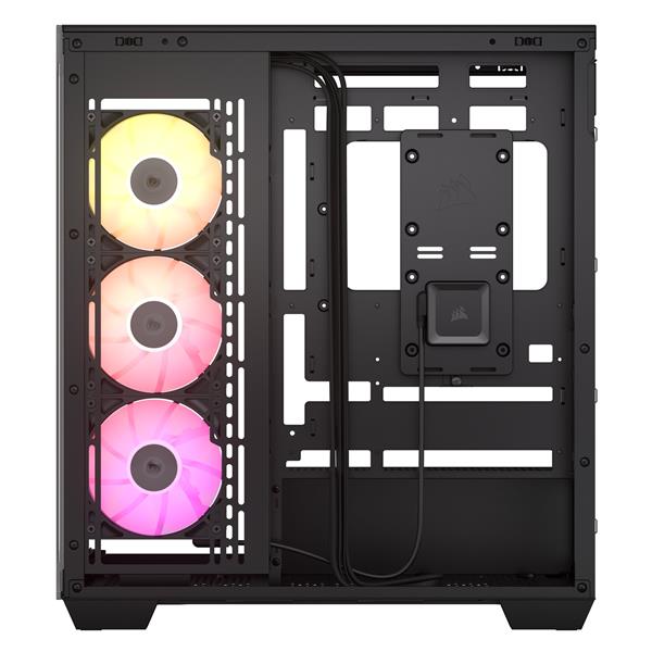 CORSAIR iCUE LINK 3500X RGB Mid-Tower PC Case, Black(Open Box)