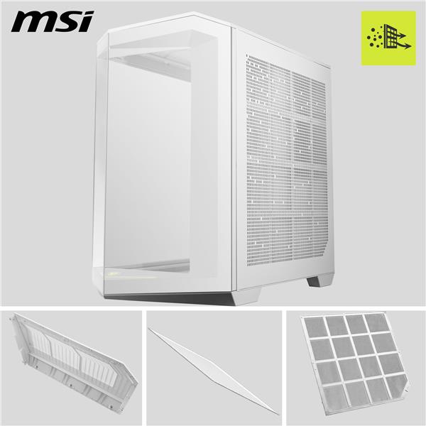 MSI MAG PANO 100R PZ, White