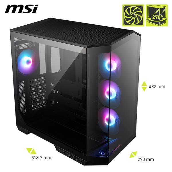 MSI MAG PANO 100R PZ, Black