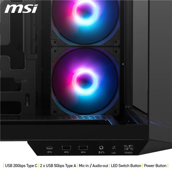 MSI MAG PANO 100R PZ, Black