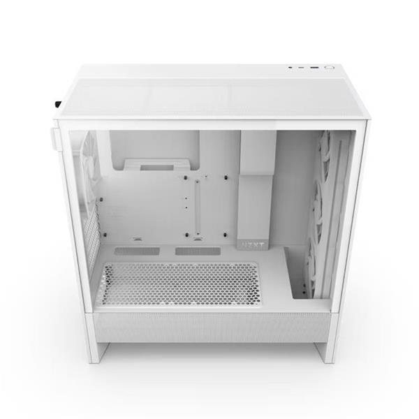 NZXT H5 Flow RGB Case, White