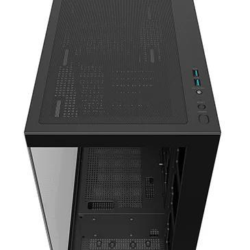 DeepCool CG580 ATX Panoramic case, Black