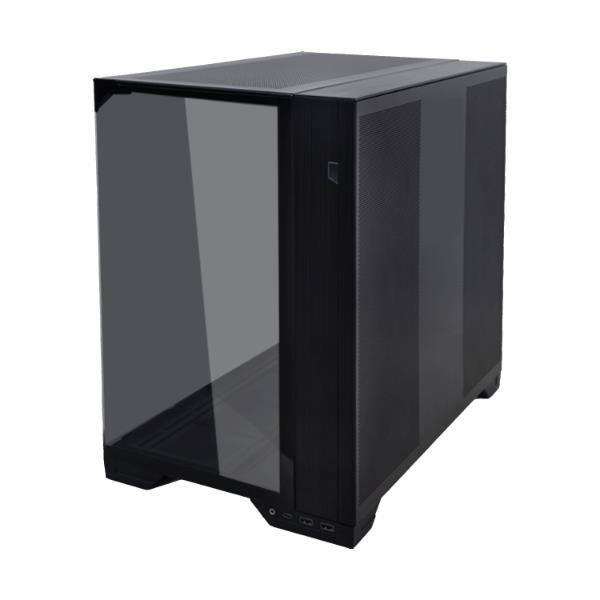 LIAN LI O11 vision compact black color Aluminum / Steel / Tempered Glass ATX Mid Tower PC Case