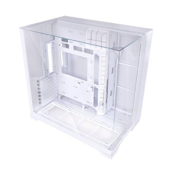 LIAN LI O11 vision compact white color Aluminum / Steel / Tempered Glass ATX Mid Tower PC Case