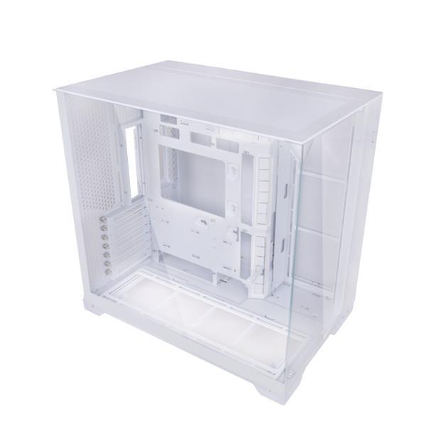 LIAN LI O11 vision compact white color Aluminum / Steel / Tempered Glass ATX Mid Tower PC Case