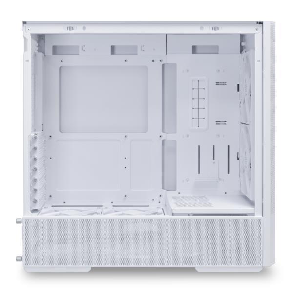 LIAN LI LANCOOL 207 White / Steel / Tempered Glass Compact ATX Mid Tower PC Case