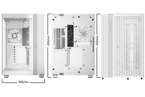 be quiet! LIGHT BASE 600 LX ATX RGB Case, White