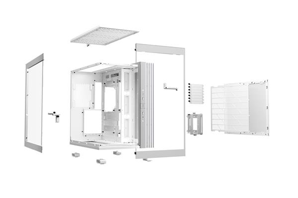 be quiet! LIGHT BASE 600 DX ATX Case, White