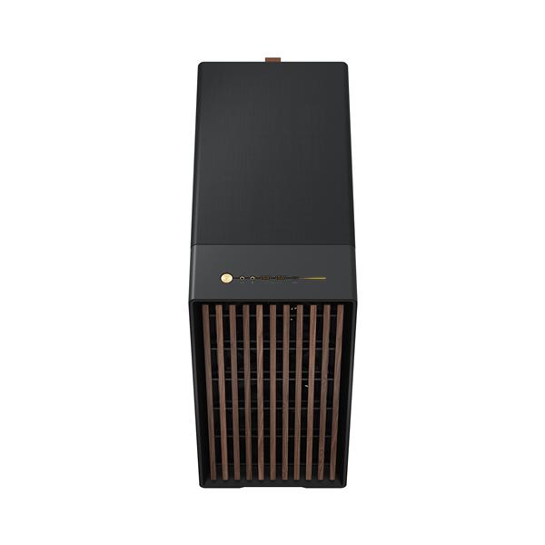 FRACTAL DESIGN North XL EATX ATX mATX Mid Tower PC Case - Charcoal Black Chassis with Walnut Front and Mesh Side Panel