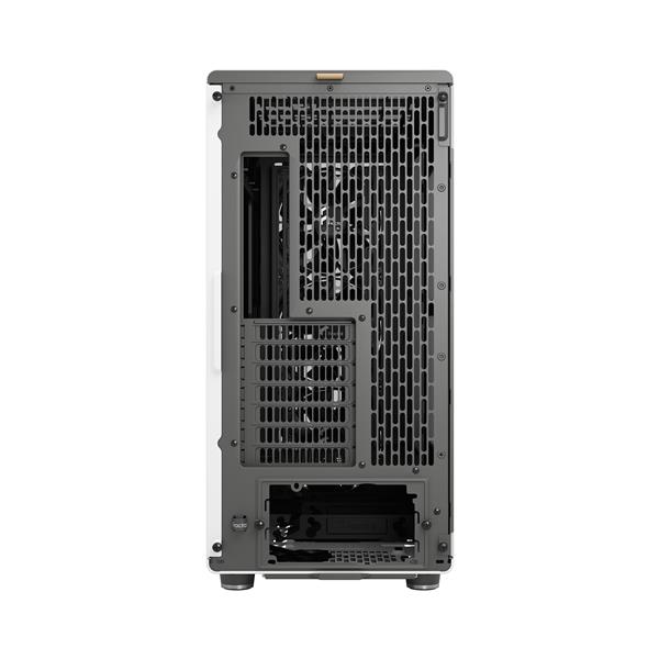 FRACTAL DESIGN North XL EATX ATX mATX Mid Tower PC Case - Chalk White Chassis with Oak Front and Mesh Side Panel