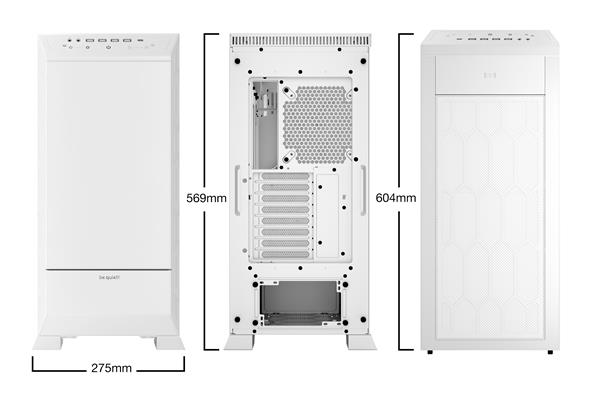 be quiet! Dark Base Pro 901 Full Tower Computer Case, White