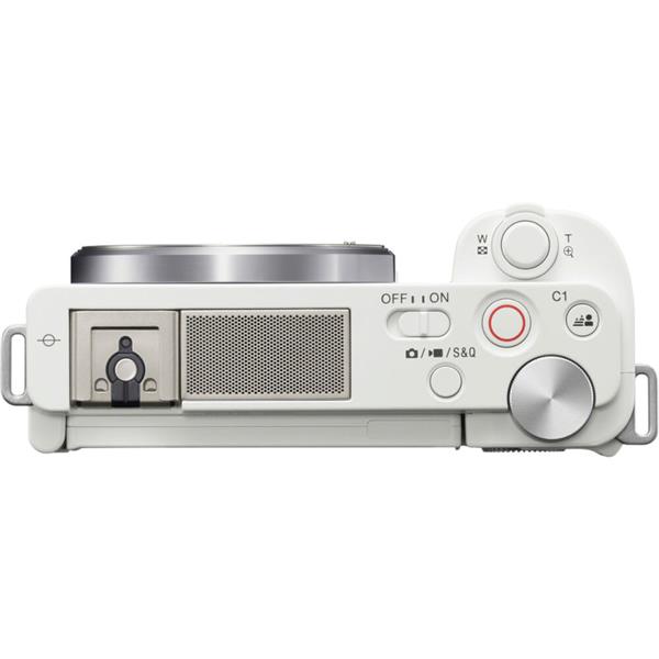 Sony a ZV-E10 Digital Camera (White - Body Only) | Mirrorless