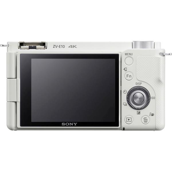 Sony a ZV-E10 Digital Camera (White - Body Only) | Mirrorless