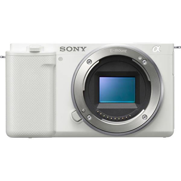 Sony a ZV-E10 Digital Camera (White - Body Only) | Mirrorless