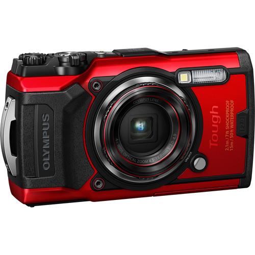 Olympus \ OM System | Tough TG-6 Waterproof Digital Camera Red